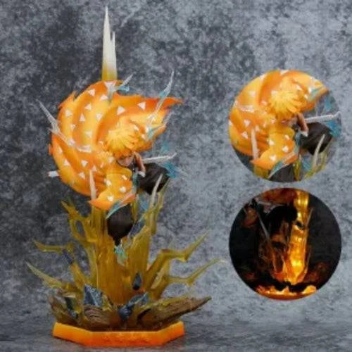 Demon Slayer Figure Agatsuma Zen'Itsu (mit Licht) 30cm - - Animezon