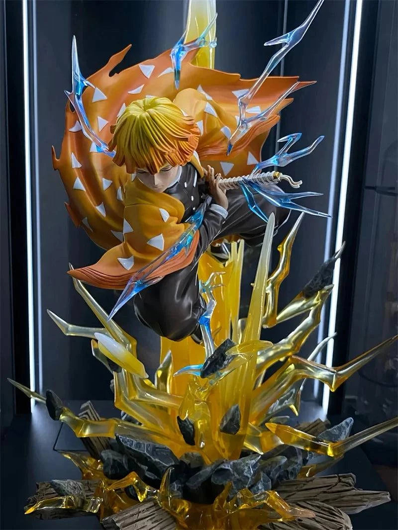 Demon Slayer Figure Agatsuma Zen'Itsu (mit Licht) 30cm - - Animezon