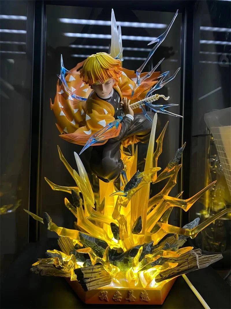 Demon Slayer Figure Agatsuma Zen'Itsu (mit Licht) 30cm - - Animezon