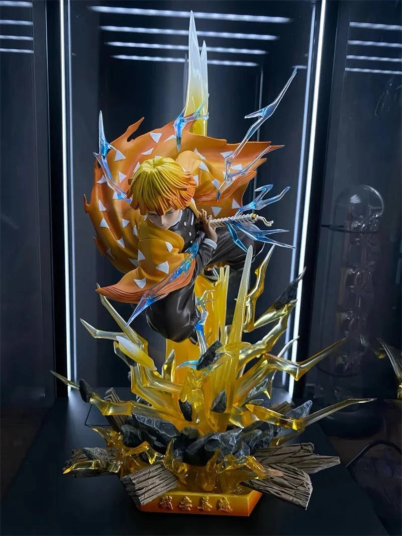 Demon Slayer Figure Agatsuma Zen'Itsu (mit Licht) 30cm - - Animezon