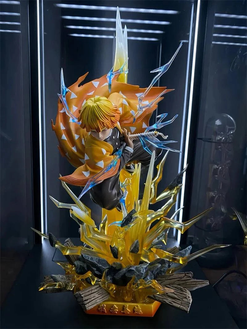 Demon Slayer Figure Agatsuma Zen'Itsu (mit Licht) 30cm - - Animezon