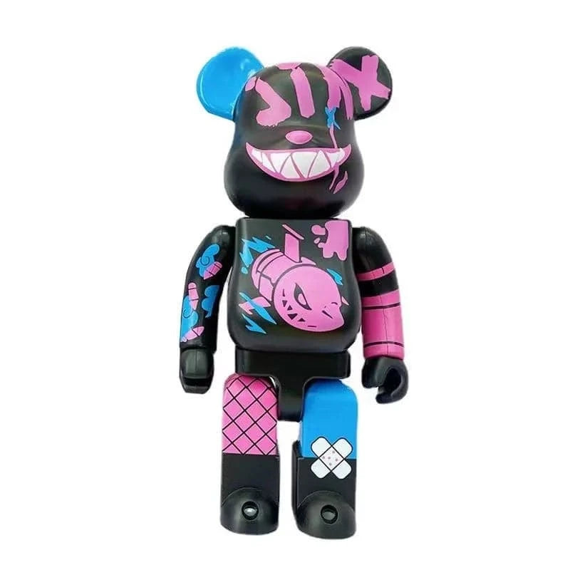 Bearbrick x Riot Games Jinx, Medicom Toys, 400% - Animezon