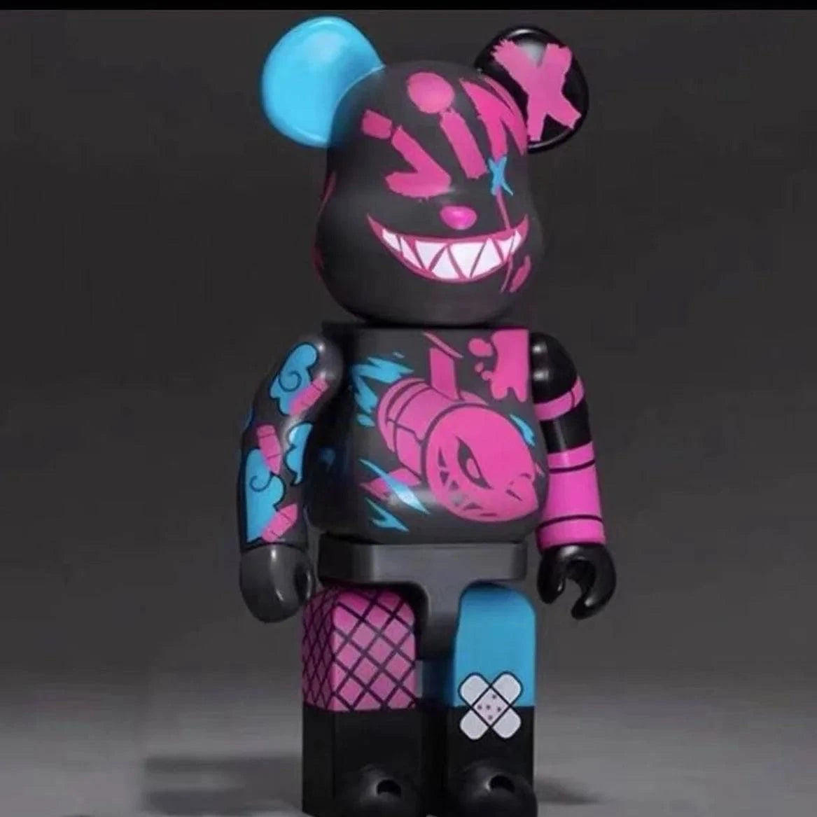Bearbrick x Riot Games Jinx, Medicom Toys, 400% - Animezon