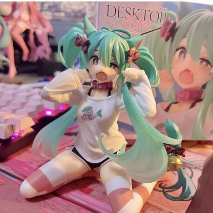 Hatsune Miku Figur – Cat Ear Pajamas Edition - Animezon