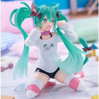 Hatsune Miku Figur – Cat Ear Pajamas Edition - Animezon