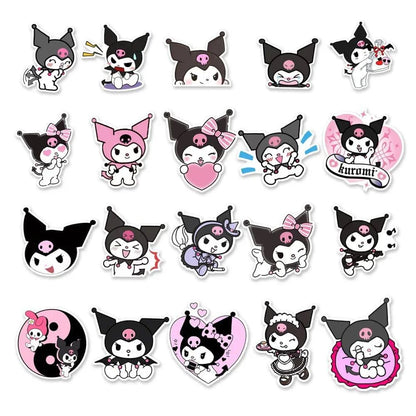 Sanrio Kuromi Stickers 50Pcs - - Animezon