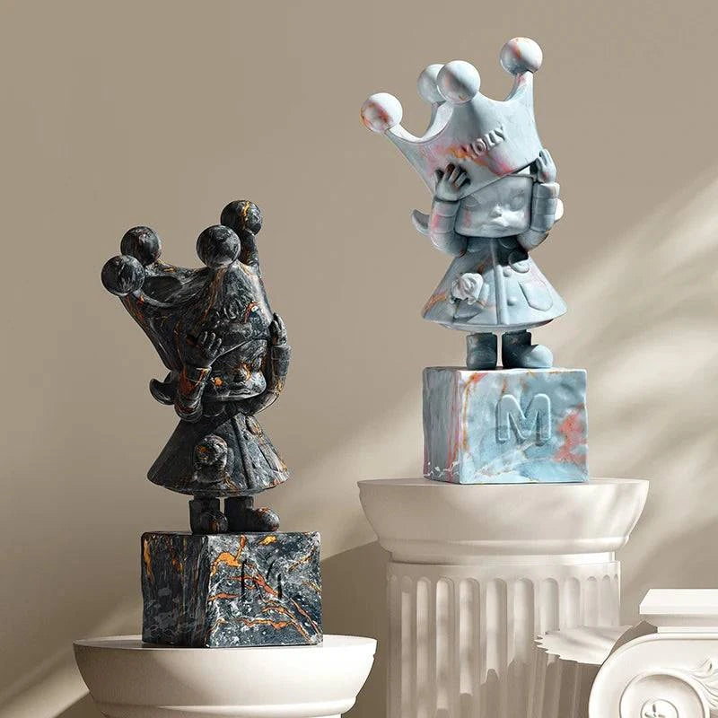 Popmart Molly Anniversary Statues Classical Retro 2 Series Blind Box - Animezon