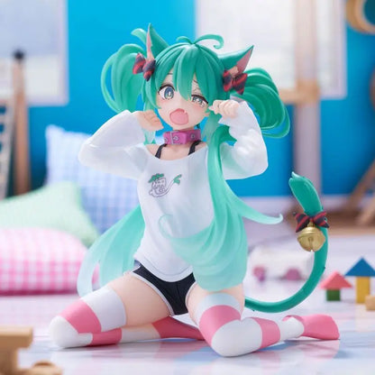 Hatsune Miku Figur – Cat Ear Pajamas Edition - Animezon