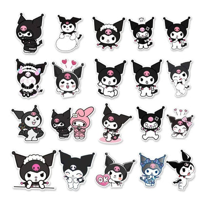 Sanrio Kuromi Stickers 50Pcs - - Animezon