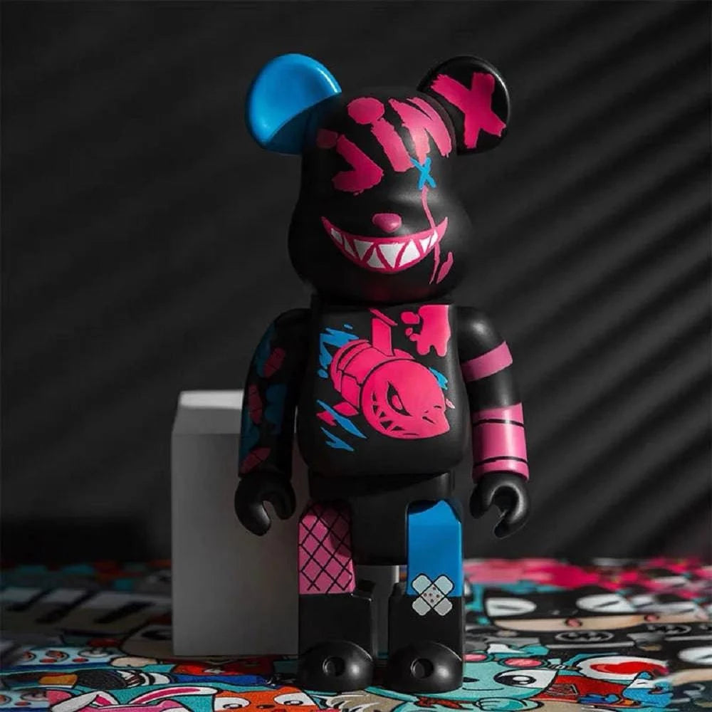Bearbrick x Riot Games Jinx, Medicom Toys, 400% - Animezon